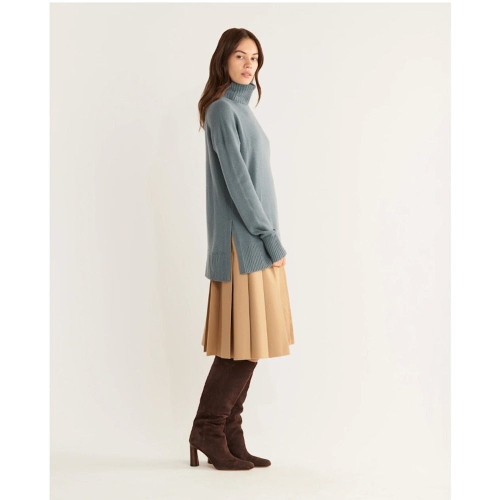 Pendleton Merino Wool Cashmere Turtleneck Sweater Beige Oatmeal XL TC450-87104 - Picture 8 of 9
